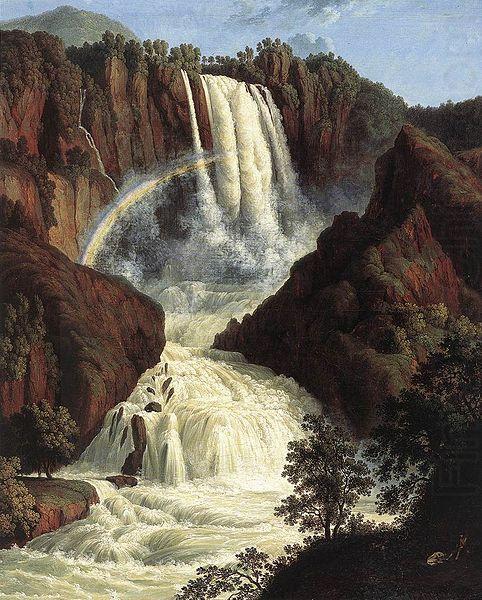 The Waterfalls at Terni, Jakob Philipp Hackert